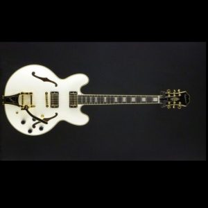 epiphone es355 white