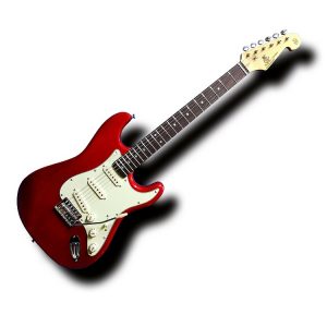 BLACK 62 STRAT STYLE SX VINTAGE ELECTRIC GUITAR South Coast Music
