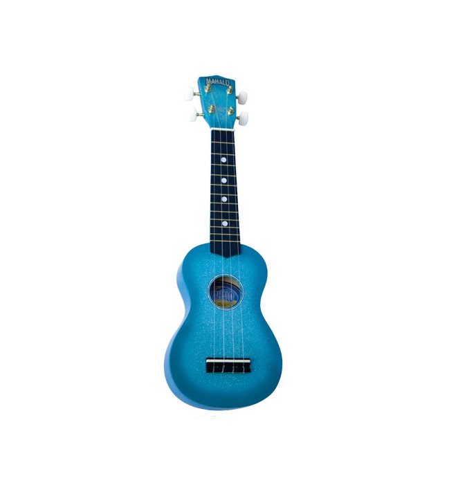 MAHALO U2KCBU SOPRANO UKULELE CHAMPAGNE BLUE UKE with BAG South Coast Music