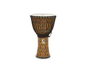 TOCA KENTE PRINT DJEMBE HAND DRUM 10inch INCH