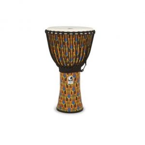 TOCA KENTE PRINT DJEMBE HAND DRUM 10inch INCH