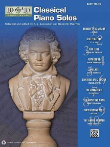 10 for 10 classical piano solos song book