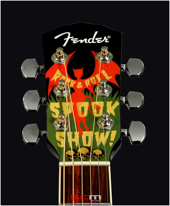 Vince Ray Spook Show T Bucket Acoustic Electric Guitar South