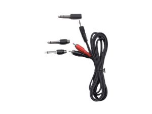 6½ foot Australasian 3.5 stereo jack to RCA jacks with 3 adaptor jacks