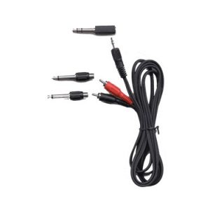 6½ foot Australasian 3.5 stereo jack to RCA jacks with 3 adaptor jacks