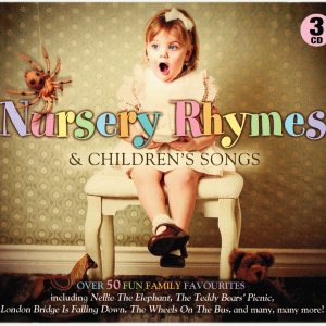 Wonderful Nursery Rhymes & Children's Songs TRIPLE CD BOX SET Brand New FREE Postage & Handling