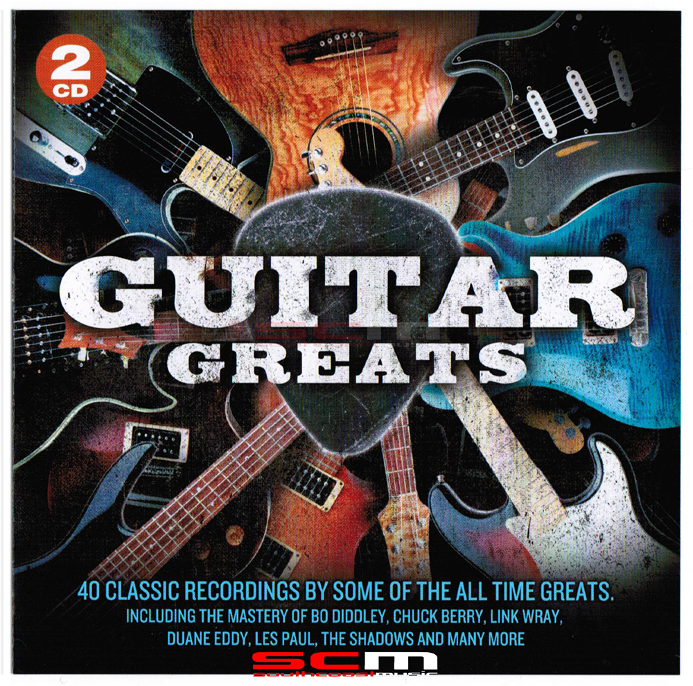 GUITAR GREATS Double CD unlock the memories with these 40 CLASSIC GUITAR TRACKS