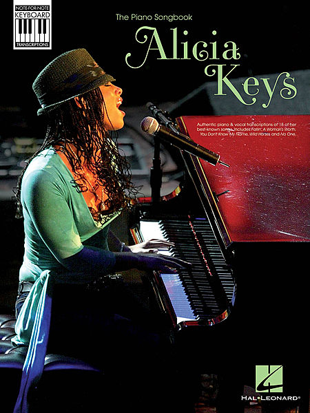 ALICIA KEYS NOTE FOR NOTE PIANO VOCAL KEYBOARD TRANSCRIPTIONS 18 SONG BOOK LEARN