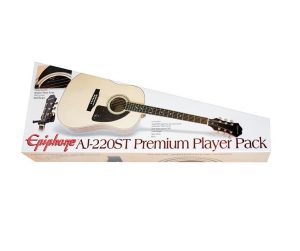 Epiphone AJ220ST Acoustic Guitar Pack