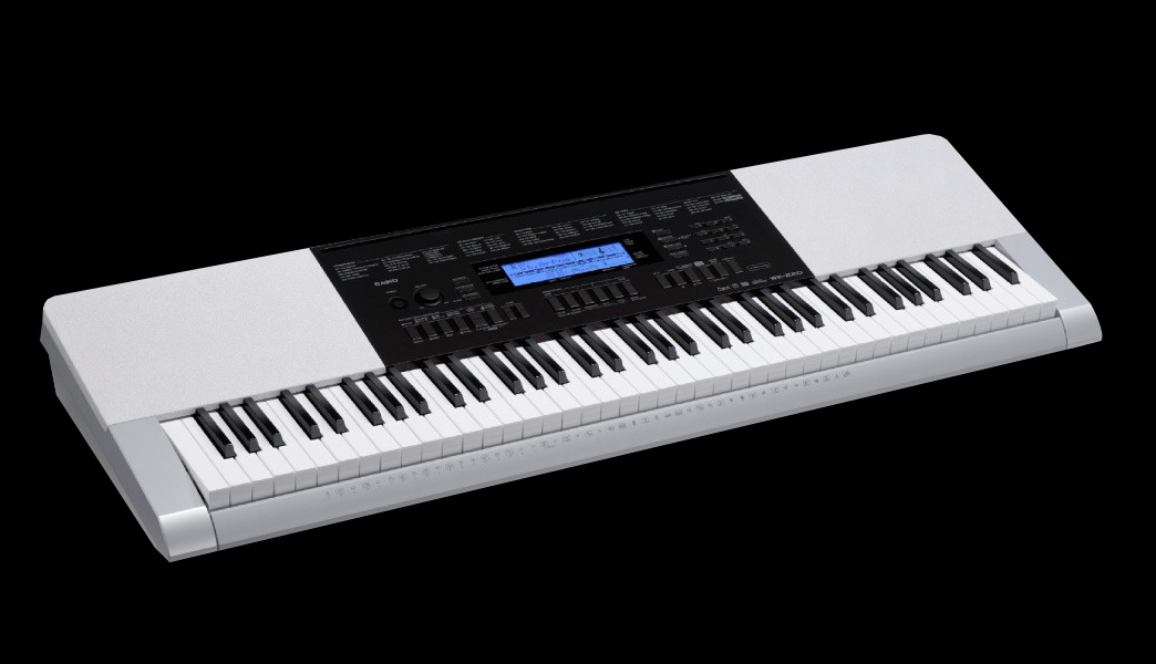 CASIO WK220 Portable Arranger Keyboard with BONUS KB Stand + AC adaptor + Piano style Sustain pedal 5 YEAR WARRANTY