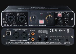 ROLAND UA55 QUAD CAPTURE AUDIO INTERFACE