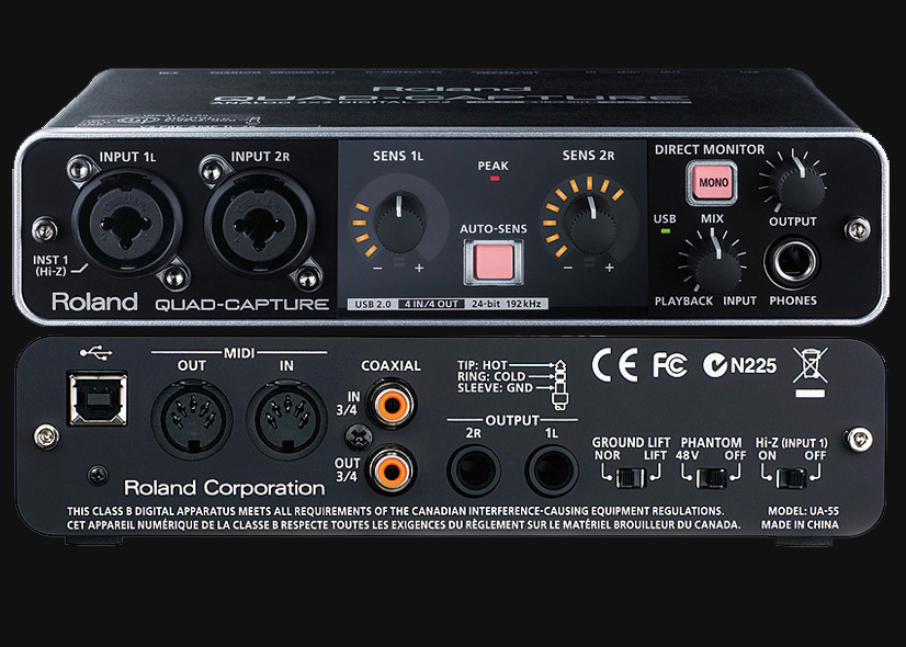 Roland QUAD-CAPTURE UA-55DTM/DAW