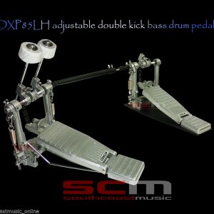 dxp left handed footed double kick drum kit pedal dxp85lh