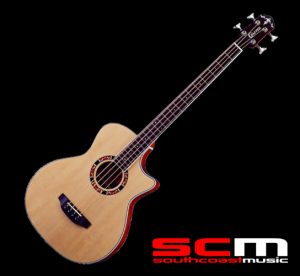 Crafter Acoustic-Electric Bass Guitar GAB 21S/N  Solid Sitka Spruce Top