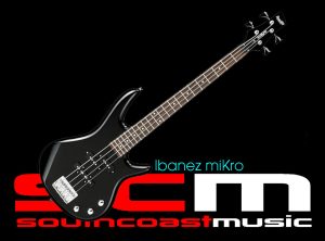 Ibanez SRM20 miKro Bass Guitar Black finish