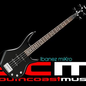 Ibanez SRM20 miKro Bass Guitar Black finish