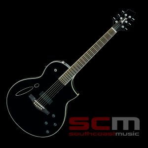 IBANEZ MONTAGE MSC350-NT HYBRID ACOUSTIC-ELECTRIC GUITAR BLACK GLOSS FINISH