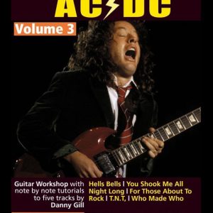 lick library acdc volume three 3 guitar dvd