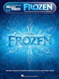EZ PLAY 212 FROZEN MUSIC FROM THE MOTION PICTURE SONGBOOK for  PIANO & KEYBOARD