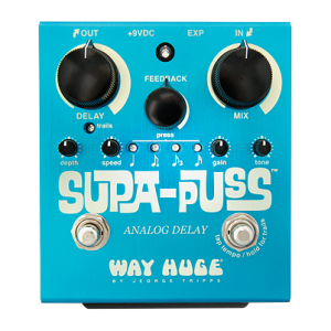 Way Huge Supa Puss Analog Delay Electric Guitar FX Pedal