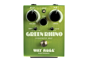Jim Dunlop Way Huge Green Rhino Overdrive Electric Guitar FX Pedal