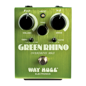 Jim Dunlop Way Huge Green Rhino Overdrive Electric Guitar FX Pedal