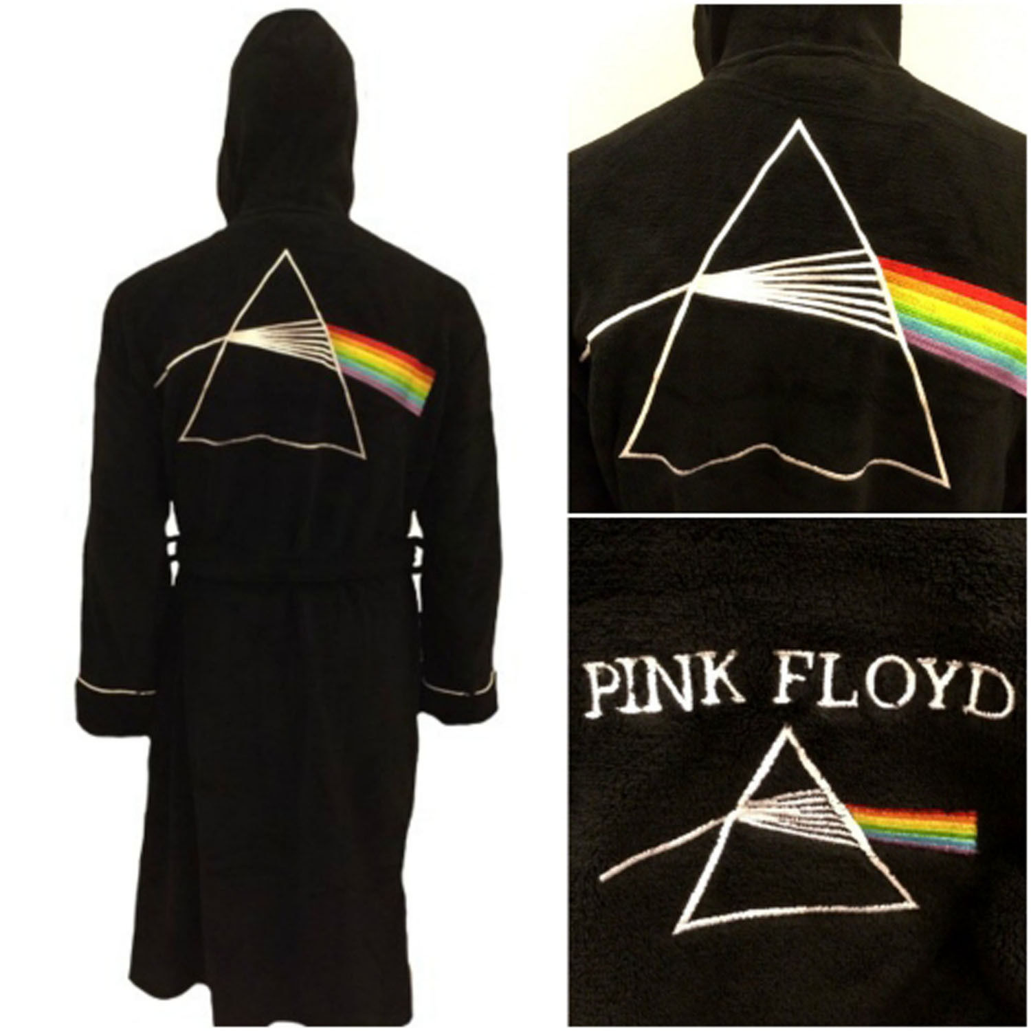 PINK FLOYD BATH ROBE FRONT BATHROBE