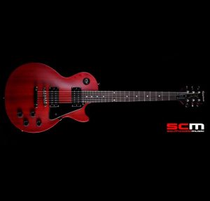 epiphone les paul studio worn cherry electric guitar