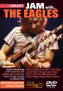 jam with the eagles lick library guitar tuitional dvd
