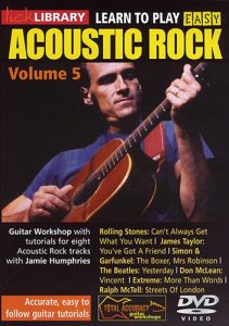 RDR0089 lick library learn to play easy acoustic rock volume 5