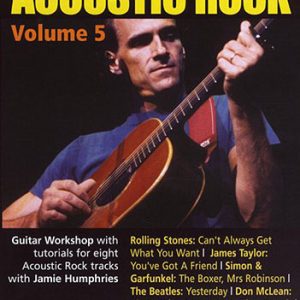 RDR0089 lick library learn to play easy acoustic rock volume 5
