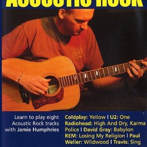 RDR0007 lick library easy acoustic rock volume 1 dvd