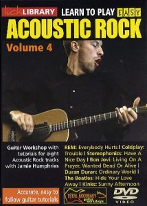 RDR0050 LICK LIBRARY ACOUSTIC EASY ROCK VOLUME 4 DVD