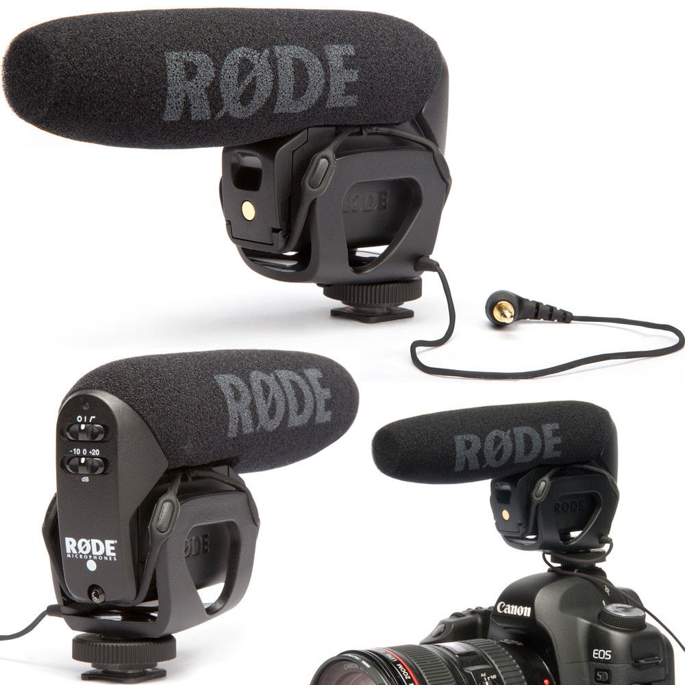 RODE VIDEO MIC PRO MKII Improved Compact Shotgun Video Camera microphone
