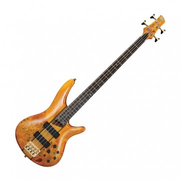 ibanez sr800 electric bass guitar amber