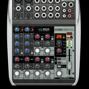 BEHRINGER XENYX QX1002USB MIXER and AUDIO INTERFACE with SOFTWARE