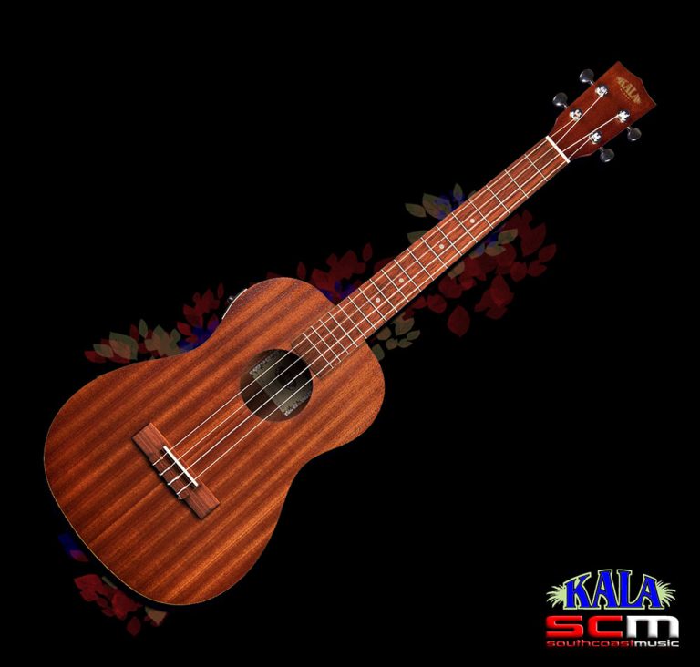 KALA KABE Acoustic/Electric Baritone Ukulele all Mahogany construction...a great baritone uke