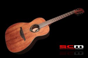 LAG TRAMONTANE T77PE PARLOUR ACOUSTIC ELECTRIC GUITAR