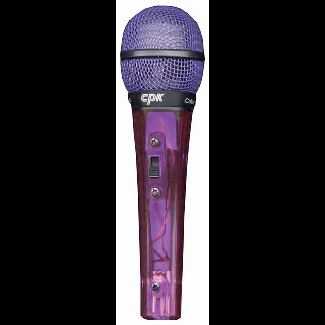 SQ335VL CPK Mic Unidirectional Microphone Purple XLR to JACK