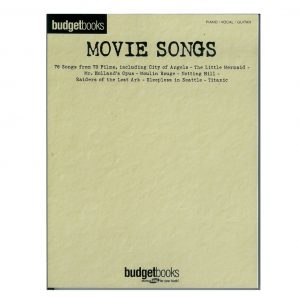 Movie Songs Budget Book Series for Piano Vocal Guitar Songbook