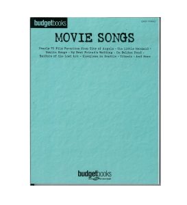 Movie Songs Budget Book Series for Easy Piano Keyboard Songbook