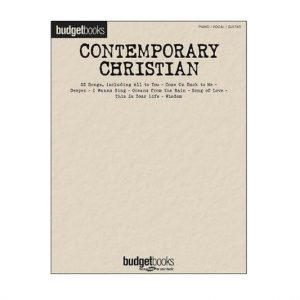 Contemporary Christian Songs Budget Book Series for Piano Vocal Guitar Keyboard Songbook