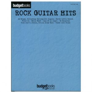 Rock Guitar Hits Tab Songs Budget Book Series Guitar Tablature Songbook