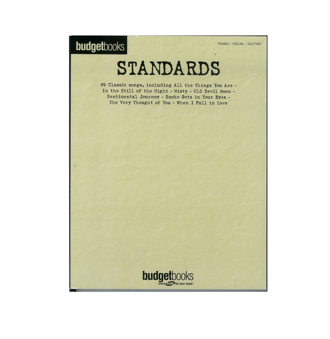 budget books standards