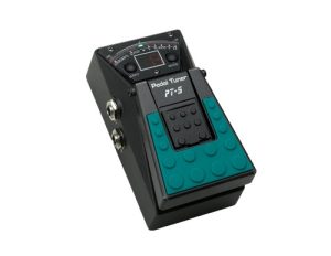 nux cherub pt5 on stage pedal guitar tuner strobe