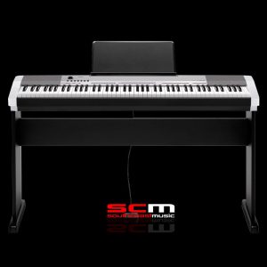 cdp 130 DIGITAL ELECTRONIC PIANO with stand SILVER GREY