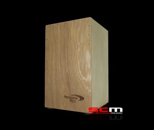 PERCUSSION PLUS ASHWOOD CAJON PPCAJON WOODEN RHYTHM BOX DRUM with PADDED BAG