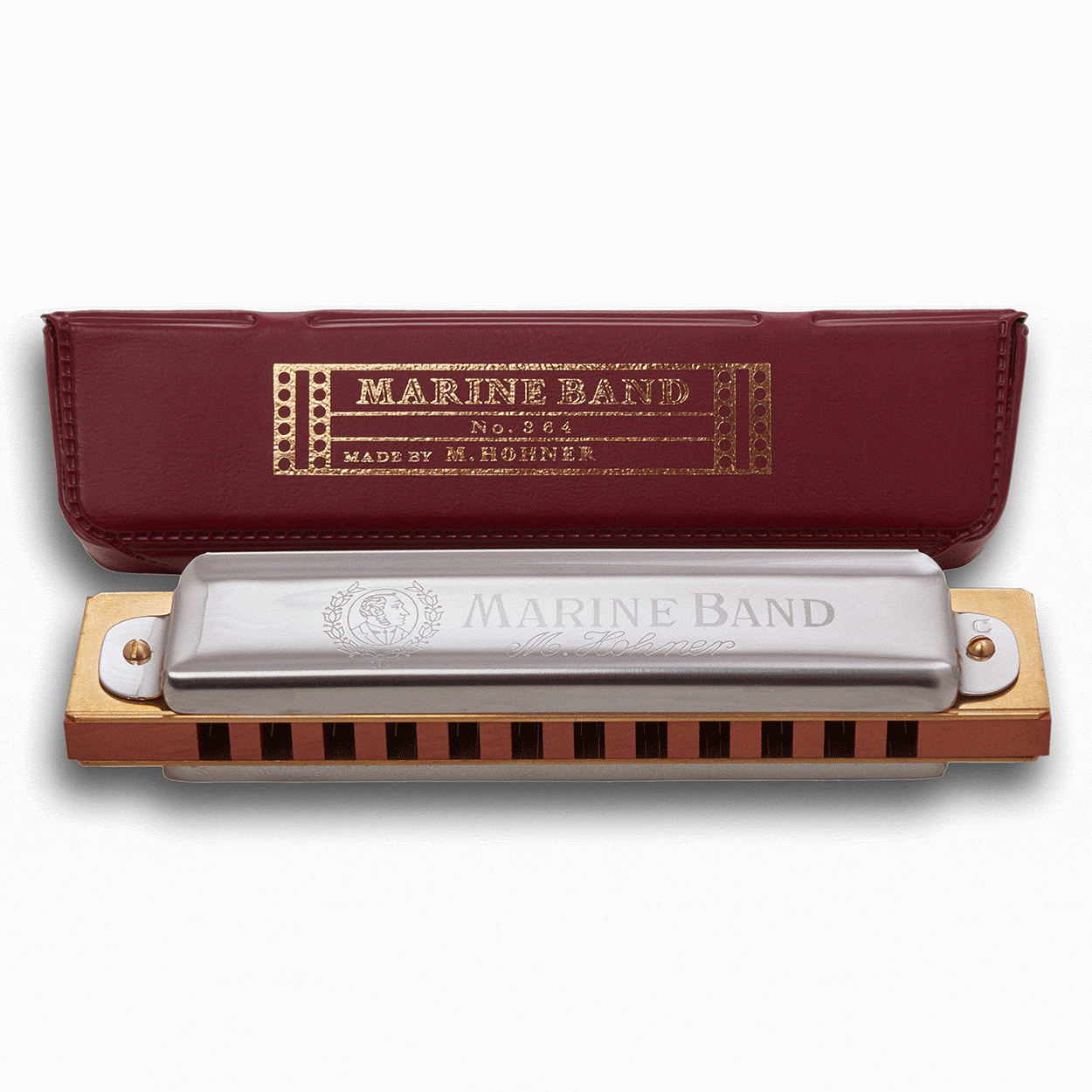 Hohner Marine Band SOLOIST C Harmonica 12 Hole 24 Reed 364 24C Solo Tuning South Coast Music