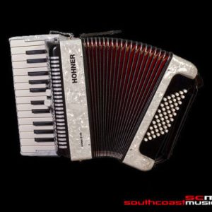 hohner accordion bravo ii 2 white