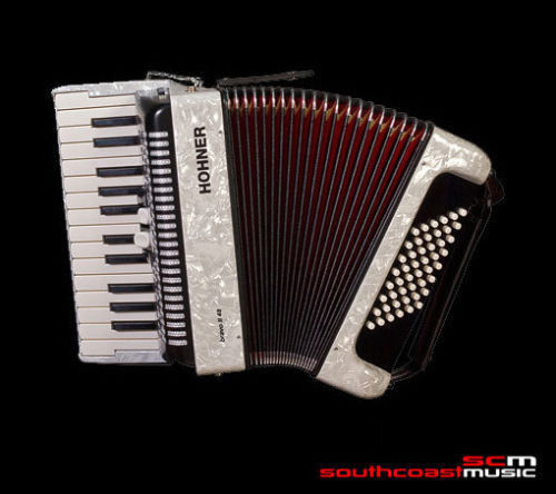 hohner accordion bravo ii 2 white